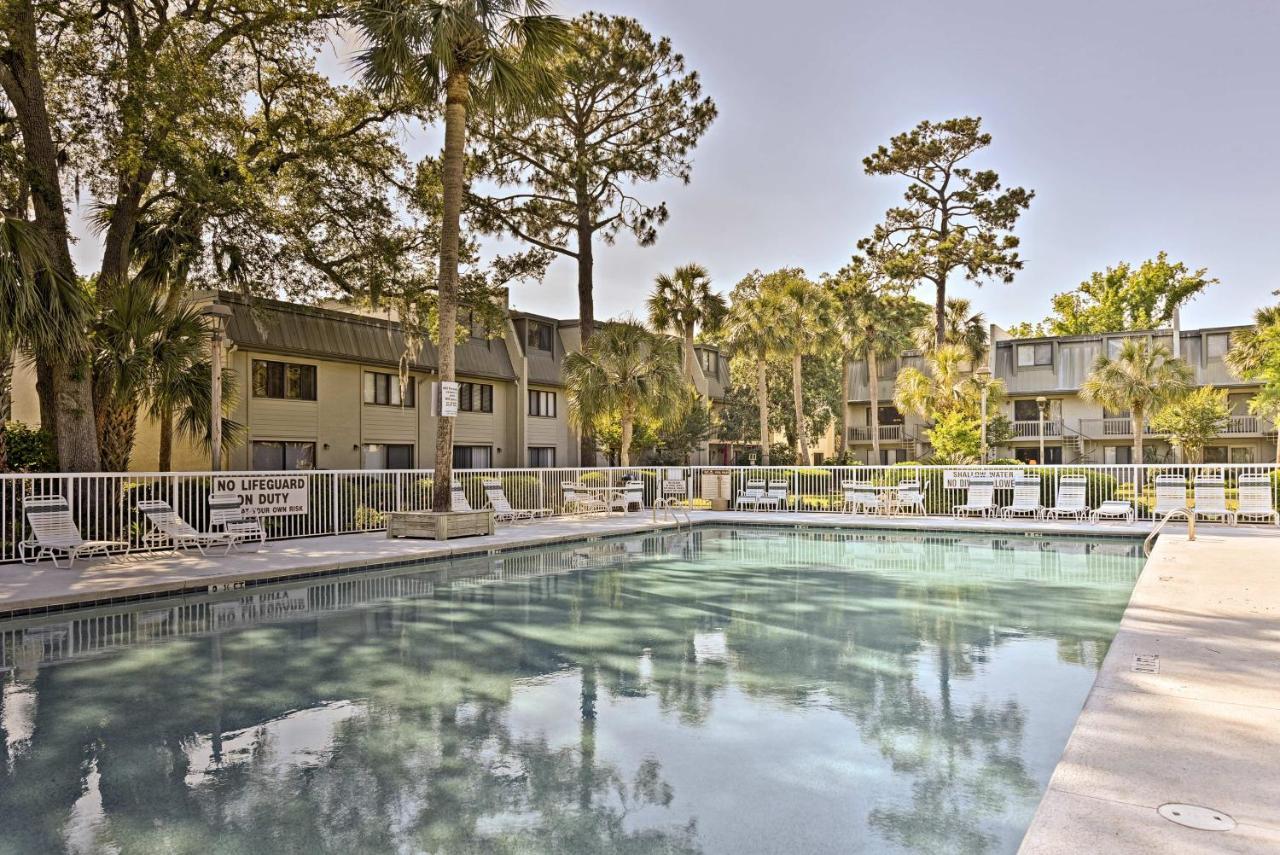 Hilton Head Condo Walk To Coligny Beach And Plaza! Хилтон-Хед-Айленд Экстерьер фото